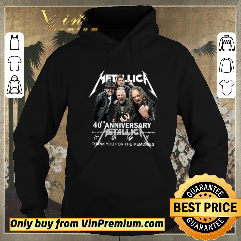 0b4ef2e9 top metallica 40th anniversary thank you for the memories signatures shirt sweater 4 - Top Metallica 40th Anniversary Thank You For The Memories Signatures shirt sweater