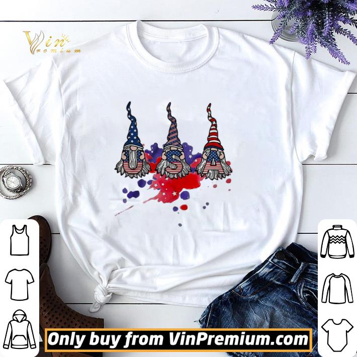 Gnomes america 4th of july independence day shirt sweater