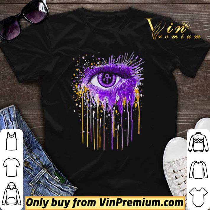 Eyes Personalised Prince Symbol Cake Topper shirt sweater