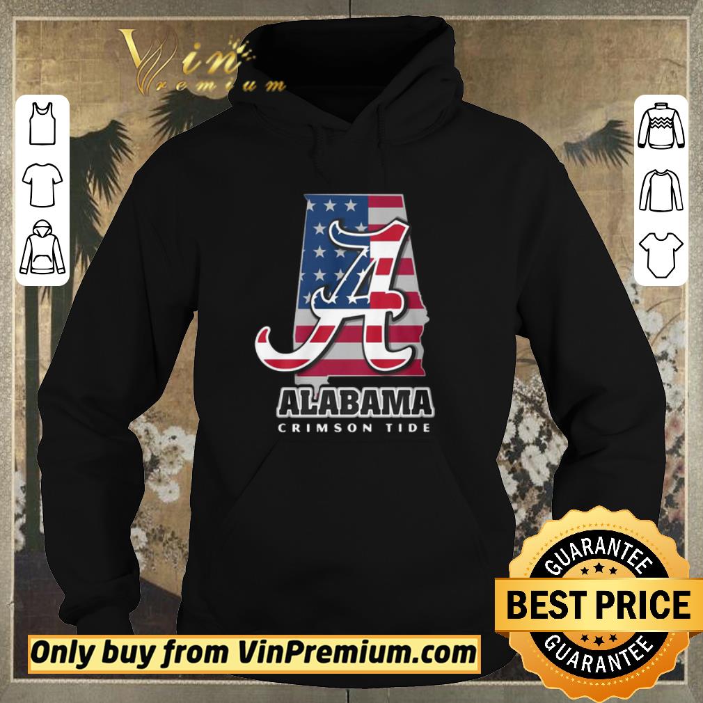 Awesome Alabama Crimson Tide American Flag shirt sweater 0c3cd508 awesome alabama crimson tide american flag shirt sweater 4 - Awesome Alabama Crimson Tide American Flag shirt sweater