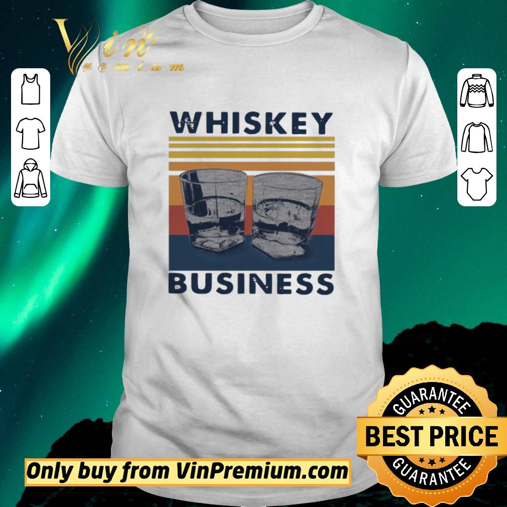 Official Whiskey Business Vintage shirt sweater