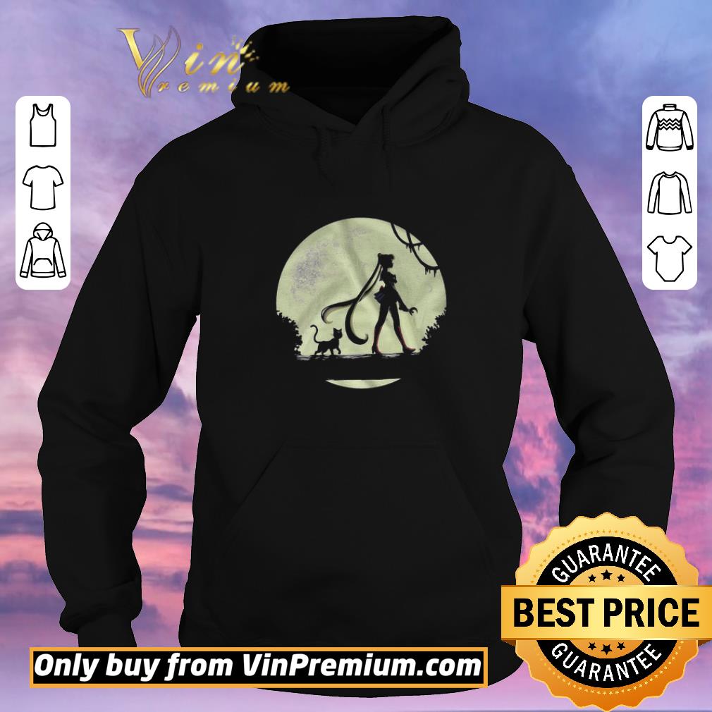 113ab47e funny sailor moon and cat shirt sweater 4 - Funny Sailor Moon And Cat shirt sweater