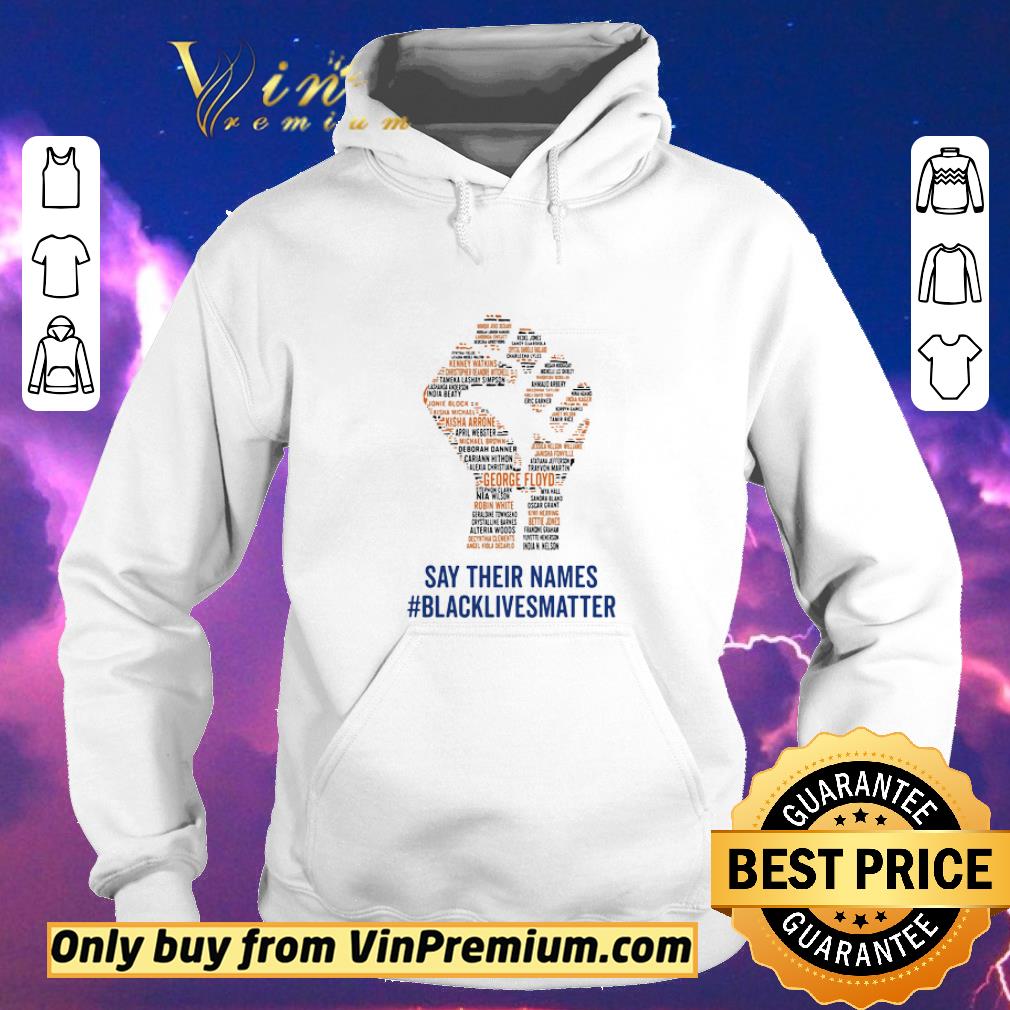 134dc7b4 awesome juneteenth say their names black lives matter shirt sweater 4 - Awesome Juneteenth say their names black lives matter shirt sweater