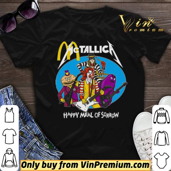 McDonald McTallica Metallica Happy Meal Of Rorrow shirt sweater