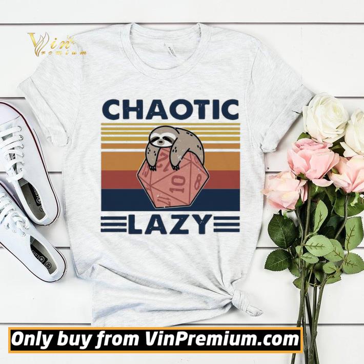 Sloth Chaotic Lazy Vintage shirt sweater 1d5535e5 sloth chaotic lazy vintage shirt sweater 4 - Sloth Chaotic Lazy Vintage shirt sweater