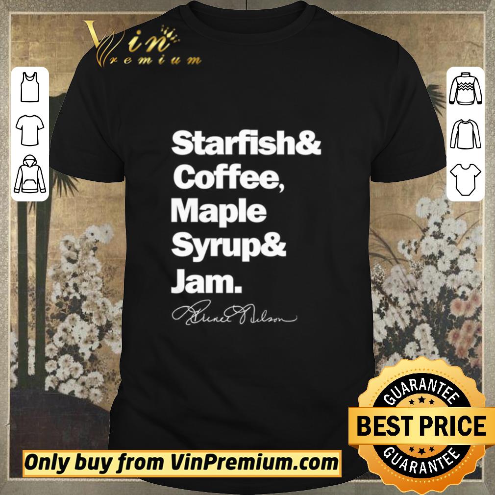 Awesome Prince starfish coffee maple syrup and jam shirt sweater