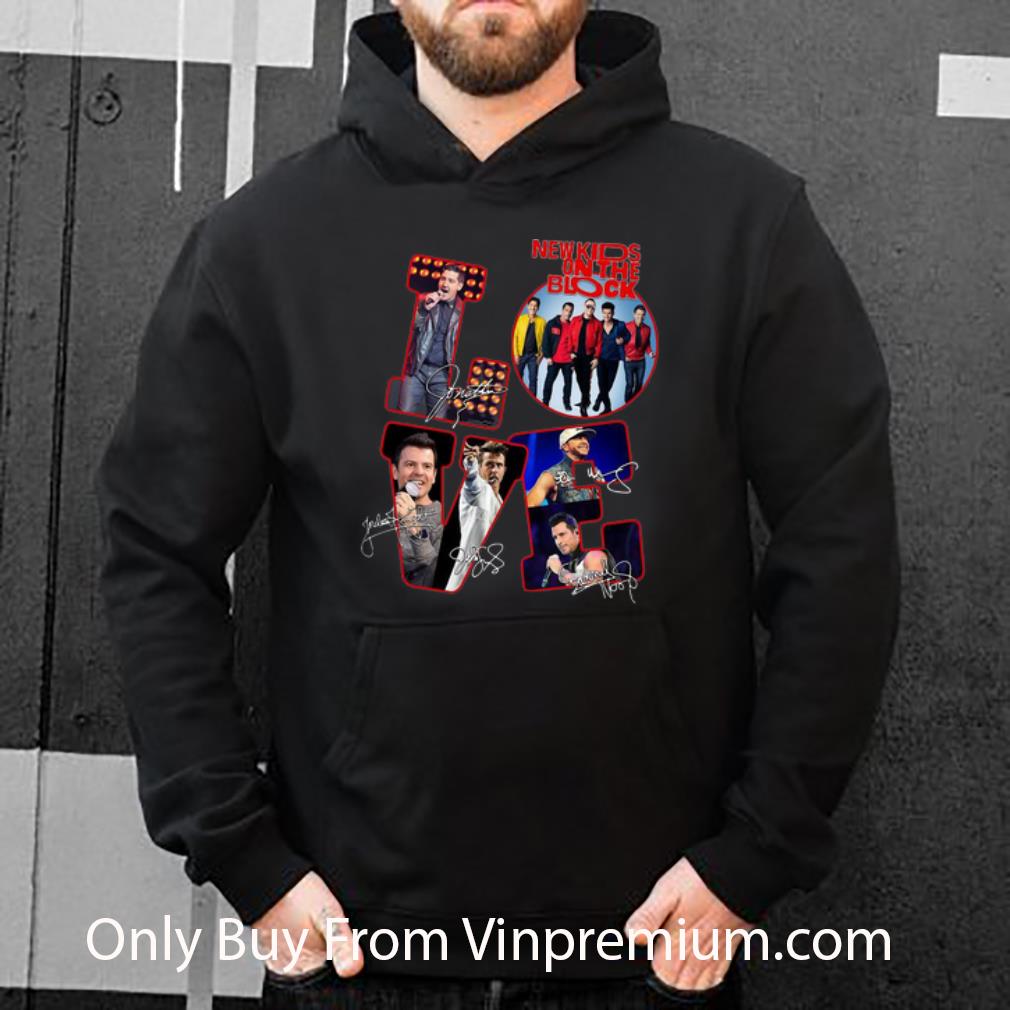 1f1c4573 great love new kids on the block signatures shirt 4 - Great Love New Kids On The Block Signatures shirt