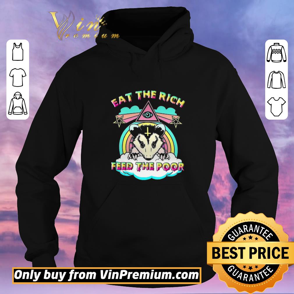 1f2790fe awesome goat eat the rich feed the poor shirt sweater 4 - Awesome Goat Eat The Rich Feed The Poor shirt sweater