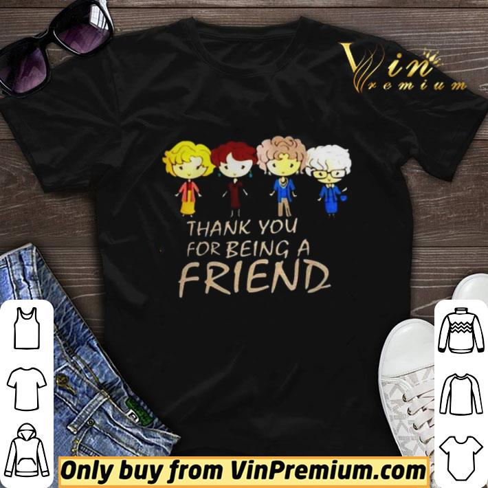 Golden girl thank you for being a friend shirt sweater