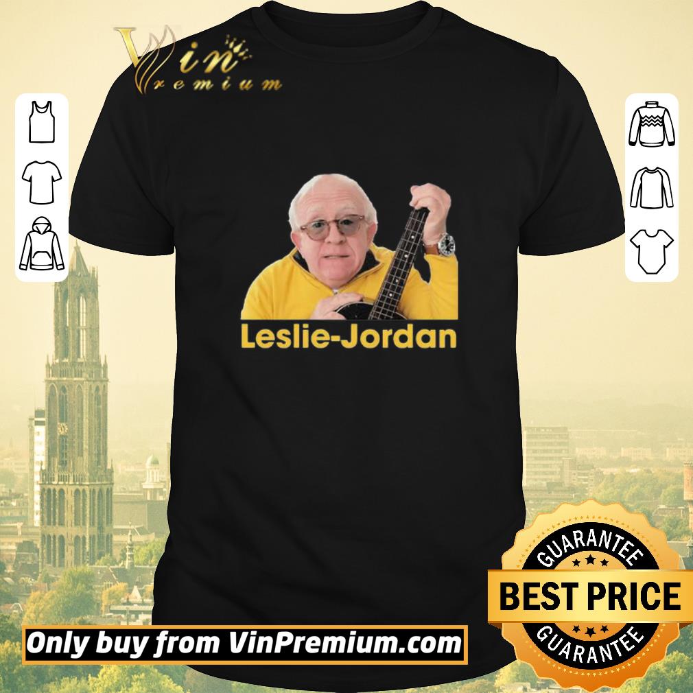 Pretty Leslie jordan playing guitar shirt sweater