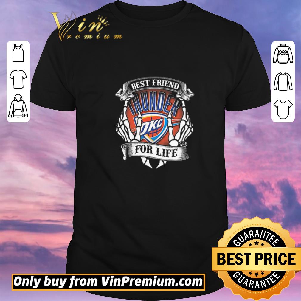 Hot Logo Oklahoma City Thunder Best Friend For Life shirt sweater
