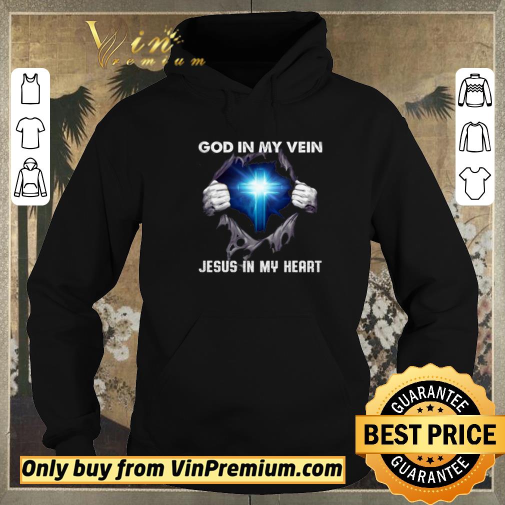 26013d2c awesome blood insides god in my vein jesus in my heart shirt sweater 4 - Awesome Blood Insides God In My Vein Jesus In My Heart shirt sweater