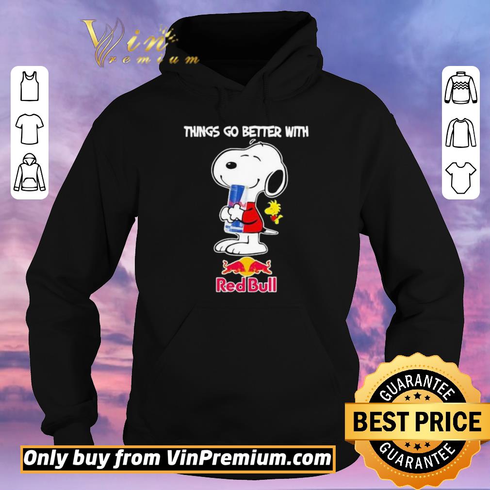 266e33d5 top snoopy and woodstock things go better with red bull shirt sweater 4 - Top Snoopy and woodstock things go better with red bull shirt sweater
