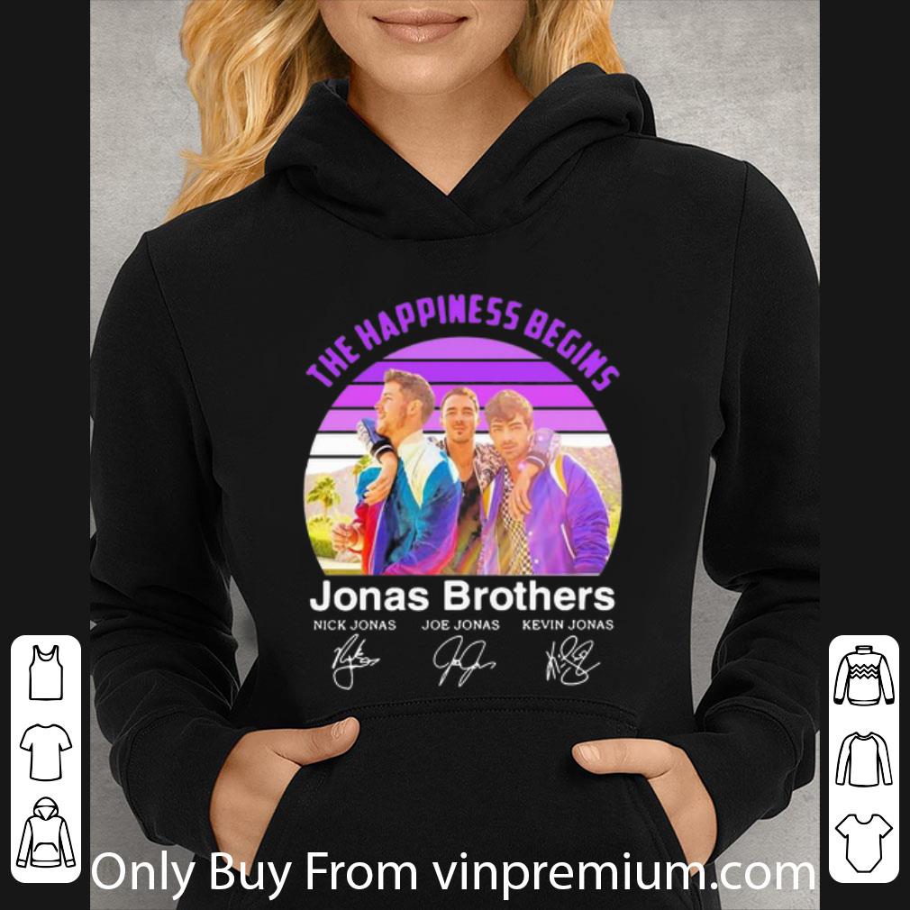 26966019 nice vintage the happiness begins jonas brothers signatures shirt 4 - Nice Vintage The Happiness Begins Jonas Brothers Signatures shirt