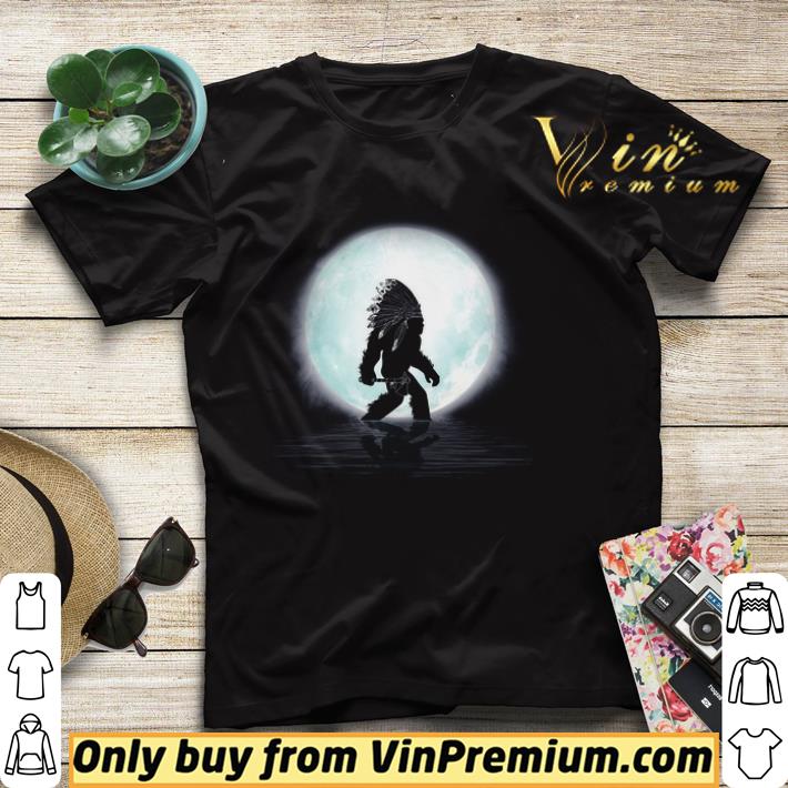 Bigfoot American Native Under The Moon shirt 27974eac bigfoot american native under the moon shirt 4 - Bigfoot American Native Under The Moon shirt