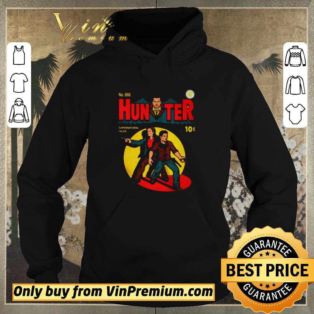 2820aa4a official hunter comic hunter supernatural tales shirt sweater 4 - Official Hunter comic hunter supernatural tales shirt sweater