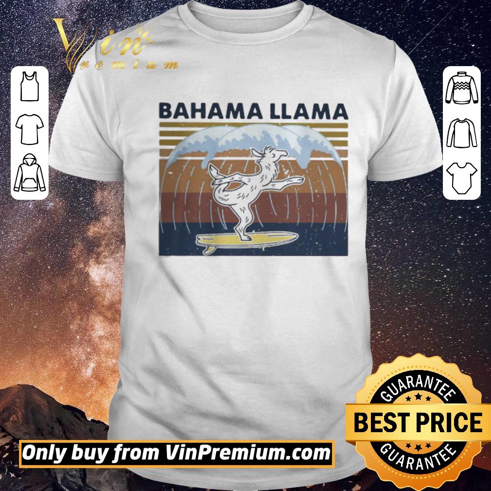 Hot Bahama Llama Dancing Vintage shirt sweater