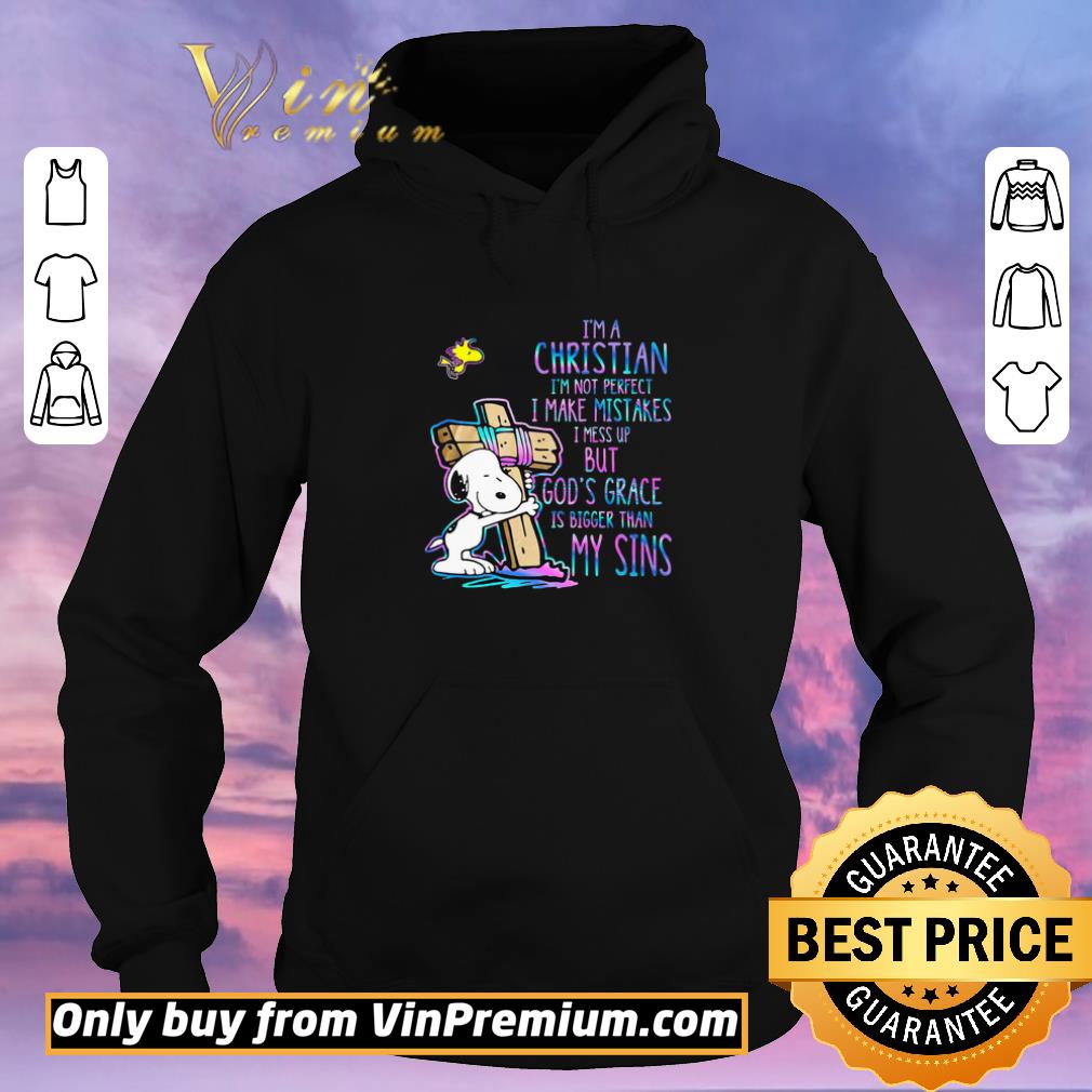Official Snoopy Cross I'm A Christian I'm Not Perfect I Make Mistakes I Mess Up shirt sweater 2a4f5b61 official snoopy cross i m a christian i m not perfect i make mistakes i mess up shirt sweater 4 - Official Snoopy Cross I'm A Christian I'm Not Perfect I Make Mistakes I Mess Up shirt sweater
