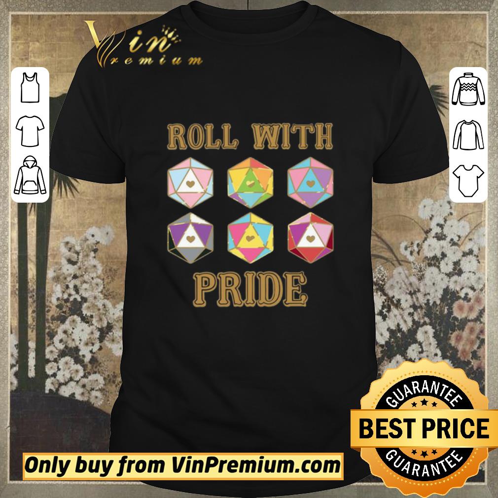 Official LGBT Roll with pride Dungeon Dragon shirt sweater