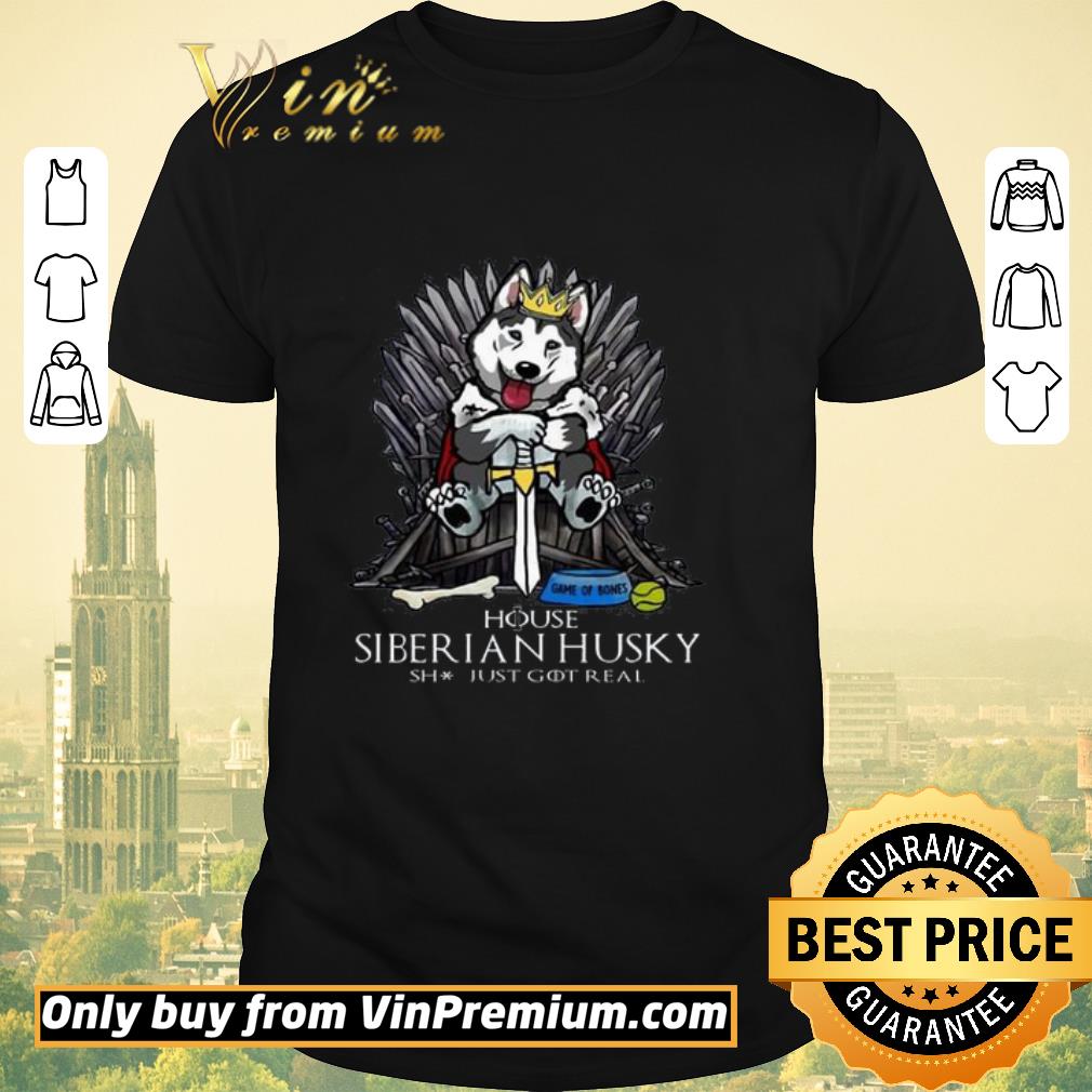 Nice Game Of Bones House Siberian Husky shirt sweater