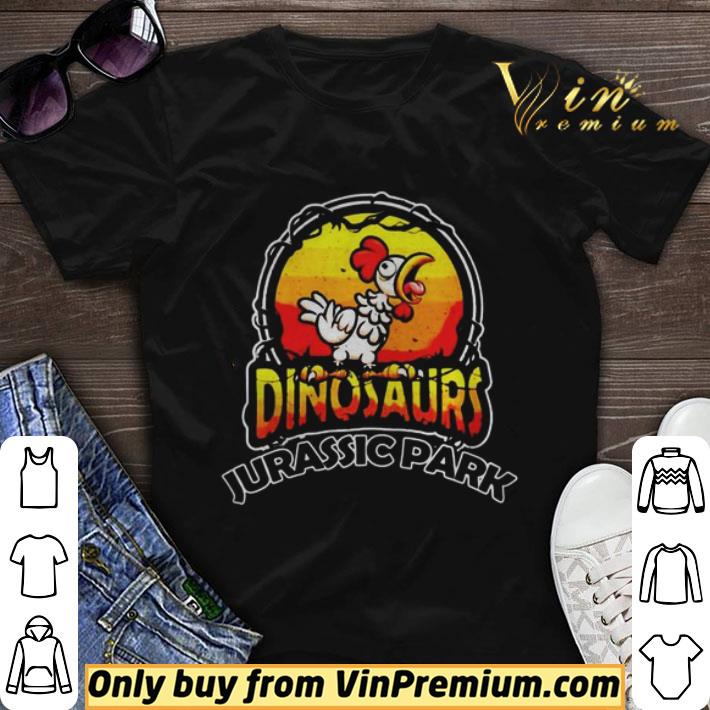 Chicken Dinosaurs Jurassic Park shirt sweater