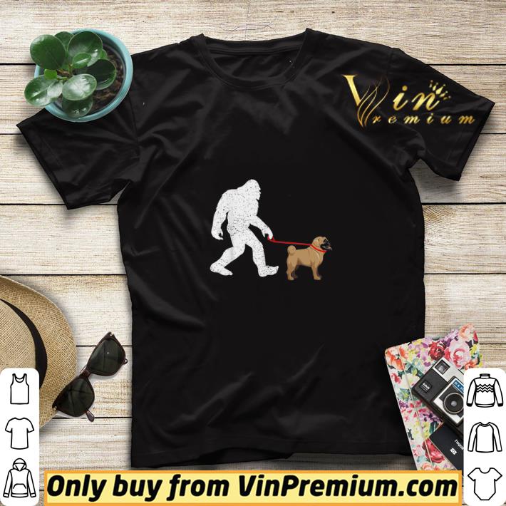 Bigfoot Walking Pug Dog shirt sweater 32dafea9 bigfoot walking pug dog shirt sweater 4 - Bigfoot Walking Pug Dog shirt sweater