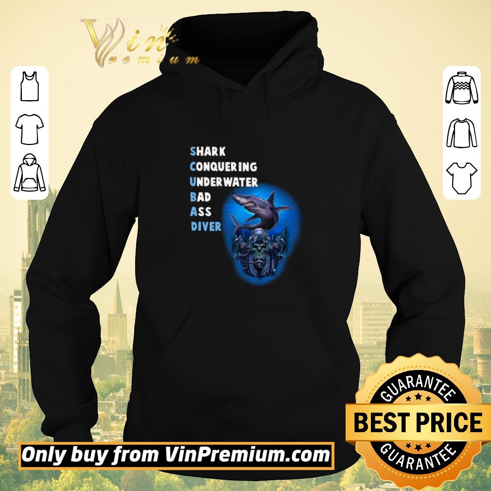 Awesome Quality Scuba Shark Conquering Underwater Badass Diver shirt sweater 33c95aa6 awesome quality scuba shark conquering underwater badass diver shirt sweater 4 - Awesome Quality Scuba Shark Conquering Underwater Badass Diver shirt sweater
