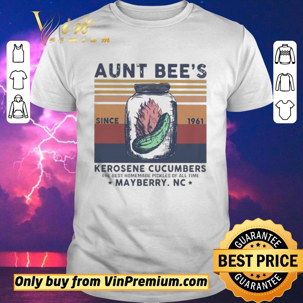 Funny Aunt bee’s Kerosene Cucumbers Mayberry vintage shirt sweater