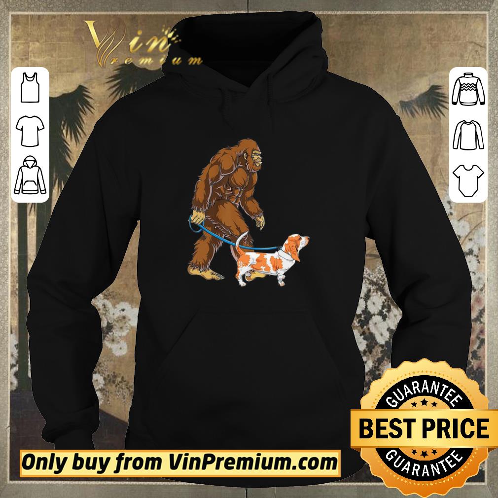 3812d2b1 nice bigfoot sasquatch walking basset shirt sweater 4 - Nice Bigfoot Sasquatch Walking Basset shirt sweater