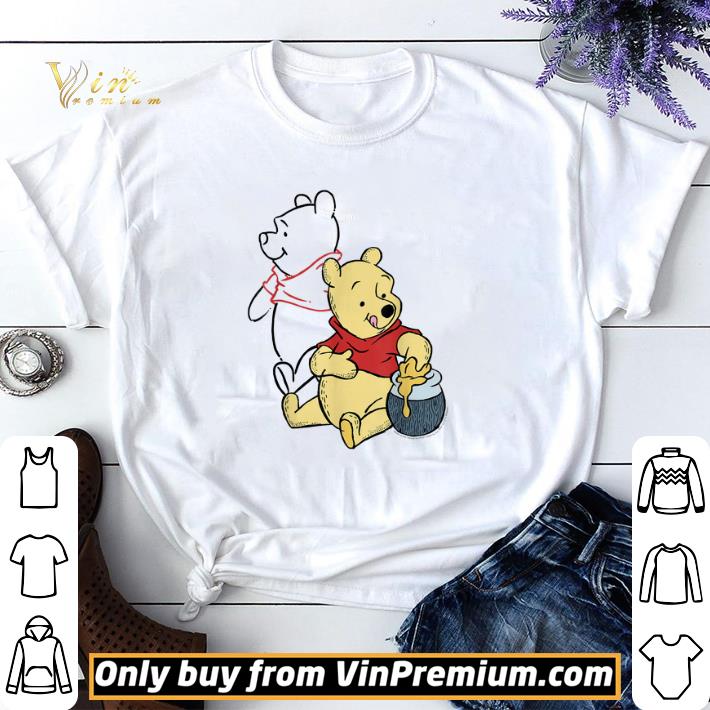 Disney Winnie The Pooh Line Art Portrait shirt sweater