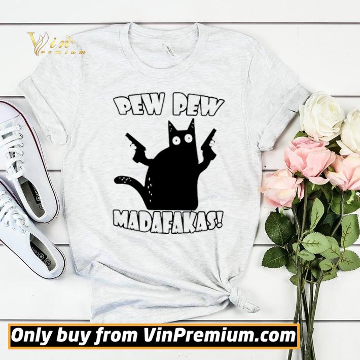 3b0ac519 black cat pewpew madafakas shirt sweater 4 - Black Cat pewpew madafakas shirt sweater