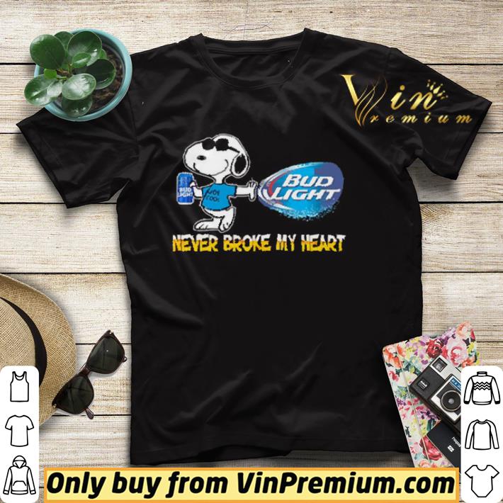 3ce8d126 snoopy bud light never broke my heart shirt sweater 4 - Snoopy Bud light never broke my heart shirt sweater