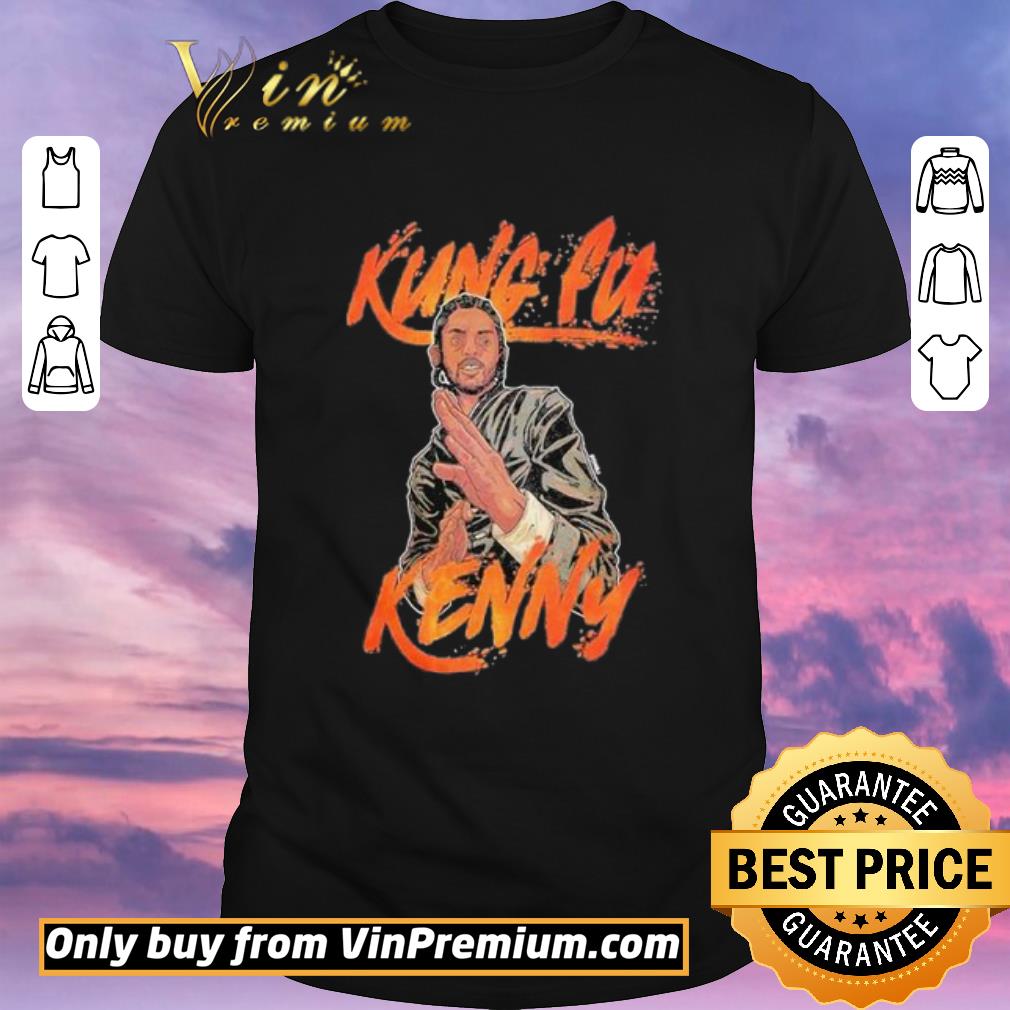 Official Kung fu kenny kendrick lamar shirt