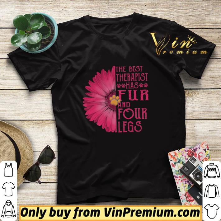 3f941183 daisy flower the best therapist has fur and four legs shirt sweater 4 - Daisy Flower The Best Therapist Has Fur And Four Legs shirt sweater