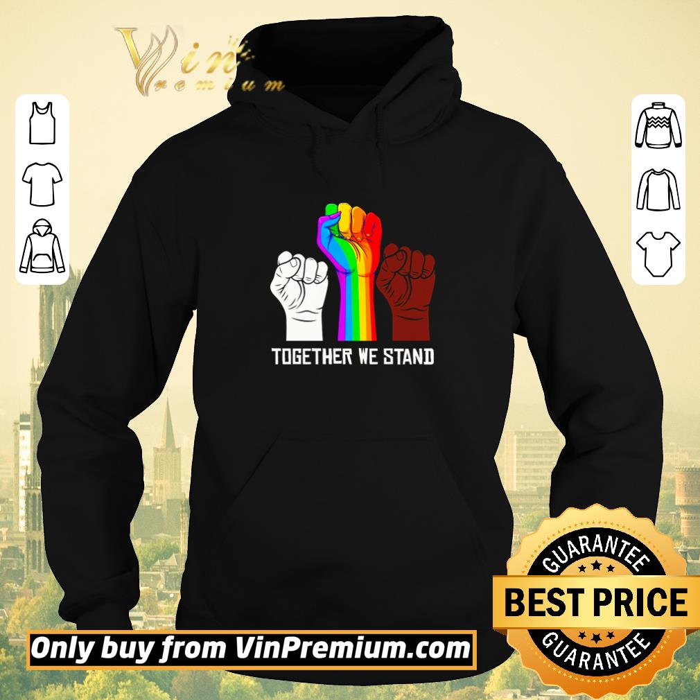 3feb0780 nice together we stand lgbt juneteenth shirt sweater 4 - Nice Together we stand LGBT Juneteenth shirt sweater
