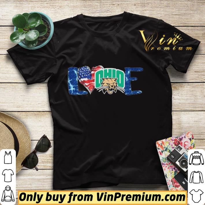 I love Ohio Bobcats football american flag shirt 44bd2851 i love ohio bobcats football american flag shirt 4 - I love Ohio Bobcats football american flag shirt