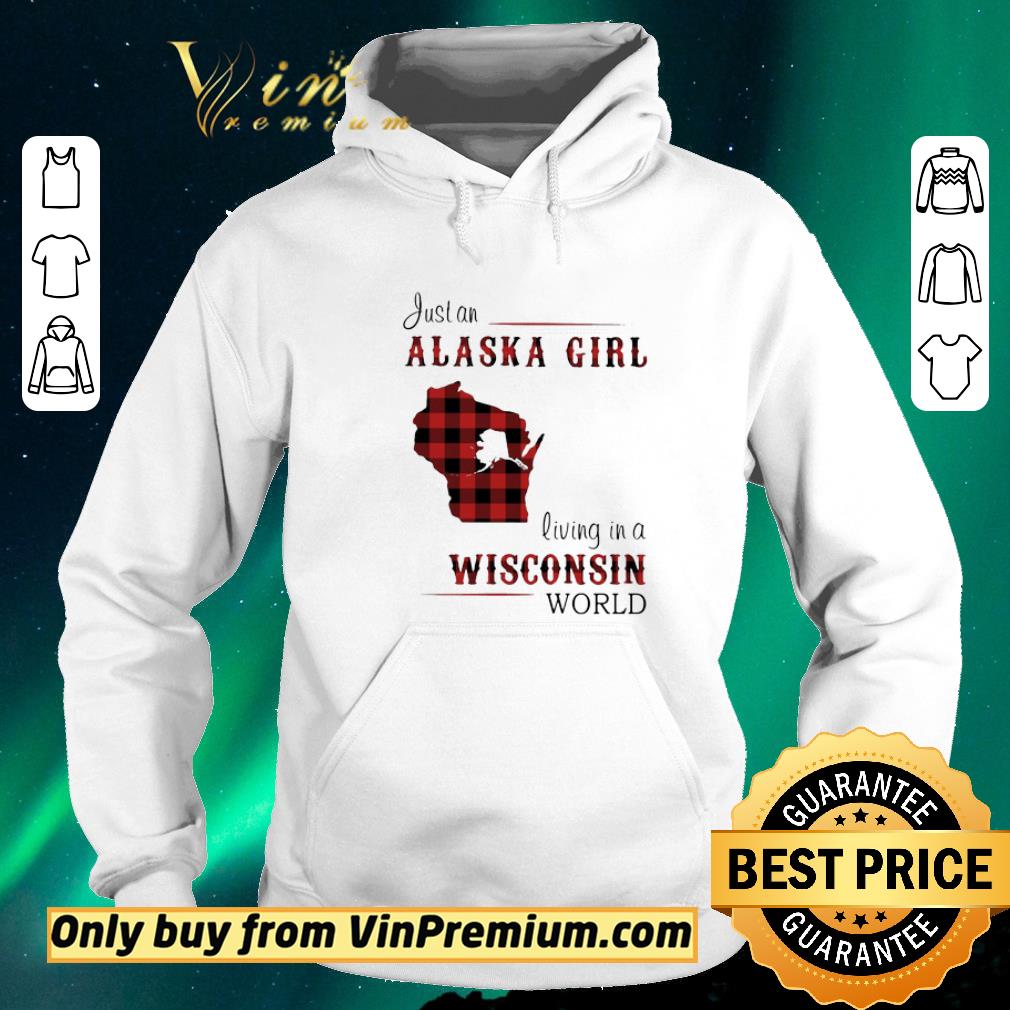 47e6cf71 official just an alaska girl living in a wisconsin world map shirt sweater 4 - Official Just an alaska girl living in a wisconsin world map shirt sweater