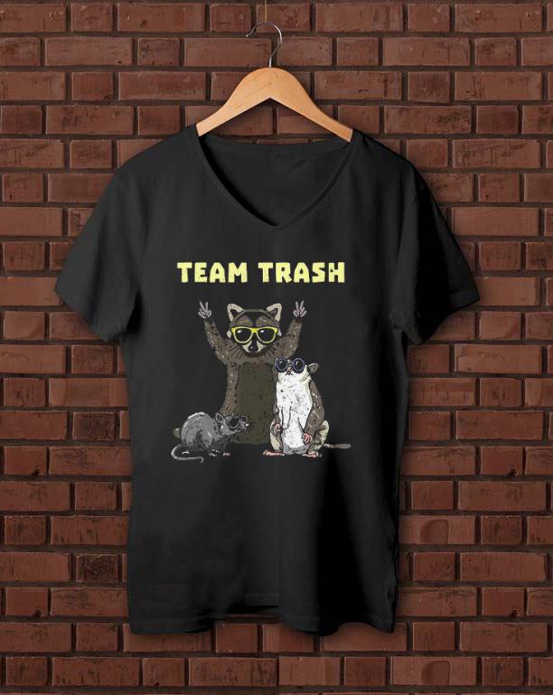 Nice Team Trash Opossum Raccoon Rat Shirt