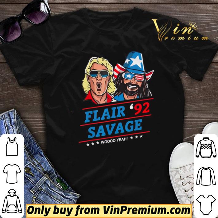 Ric Flair and Randy Savage Flair ’92 Savage Woooo yeaah shirt sweater