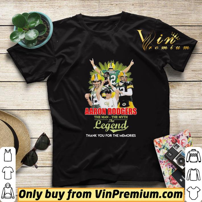 4ecec139 aaron rodgers the man the myth the legend thank you for the memories shirt sweater 4 - Aaron Rodgers The Man The Myth The Legend Thank You For The Memories shirt sweater
