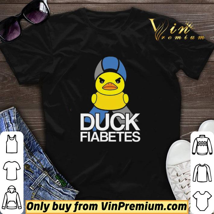 Diabetes Awareness Duck Fiabetes shirt sweater