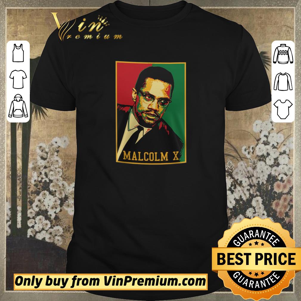 Nice Malcolm X Retro Polo shirt sweater