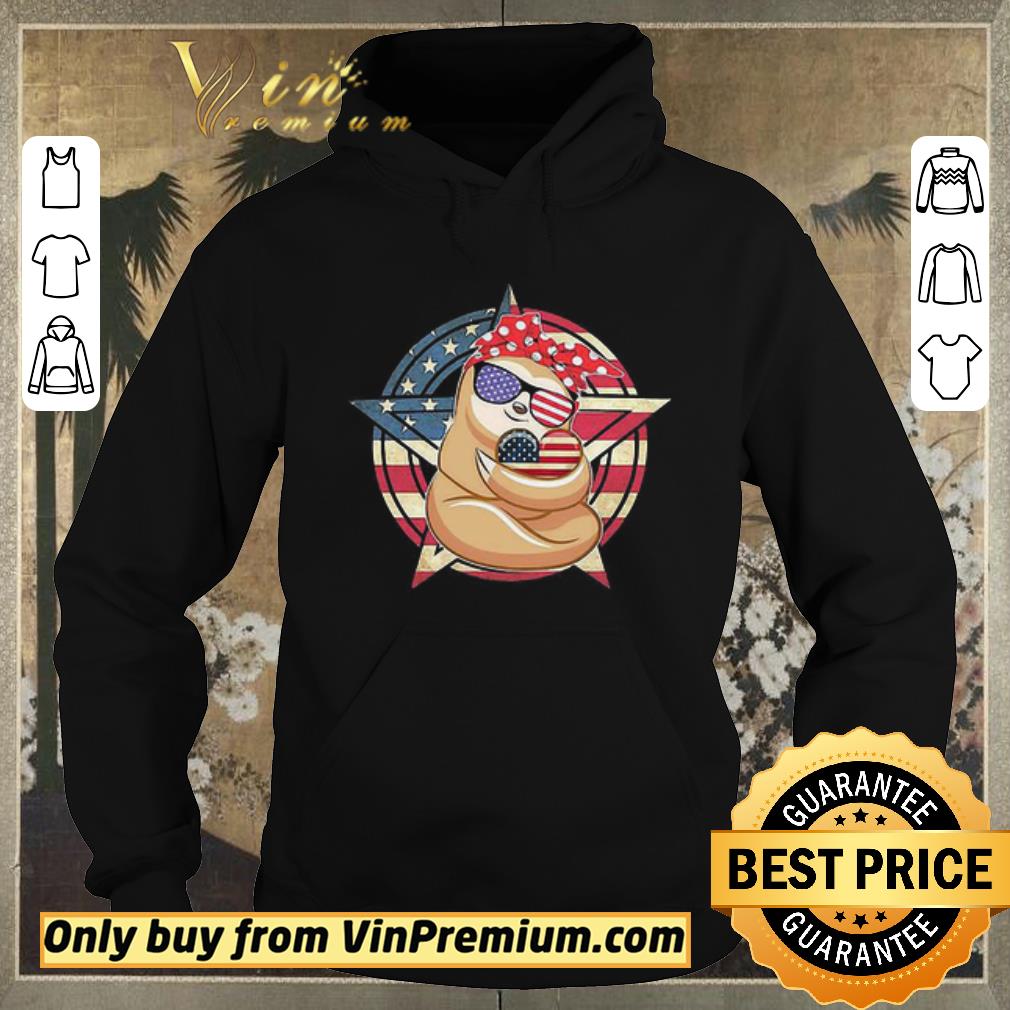 Funny Patriotic Sloth American flag 4th of july shirt sweater 53255ec2 funny patriotic sloth american flag 4th of july shirt sweater 4 - Funny Patriotic Sloth American flag 4th of july shirt sweater
