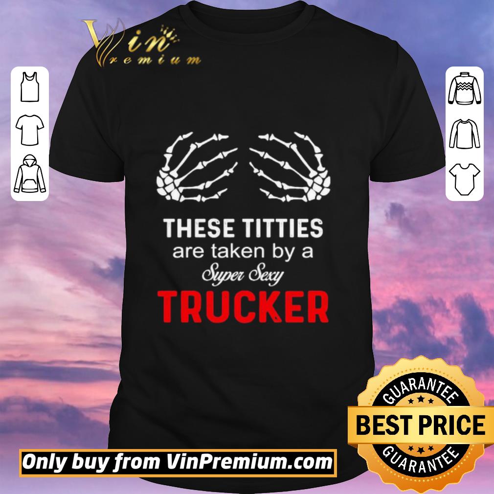 Hot These tities are taken by a super sexy trucker shirt sweater