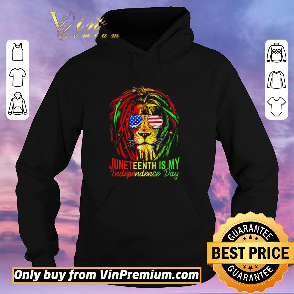 564cfd87 nice lion juneteenth is my independence day shirt 4 - Nice Lion juneteenth is my independence day shirt