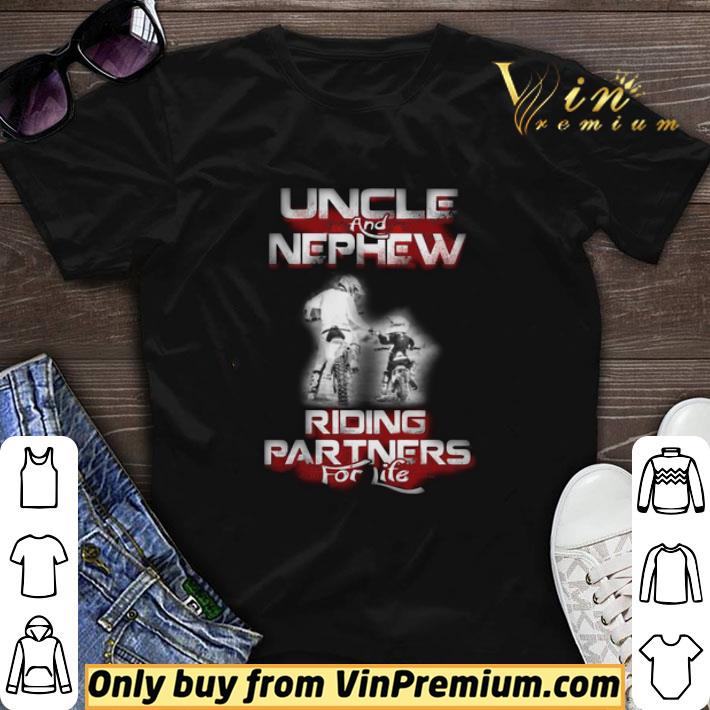 Uncle And Nephew Riding Partners For Life shirt sweater