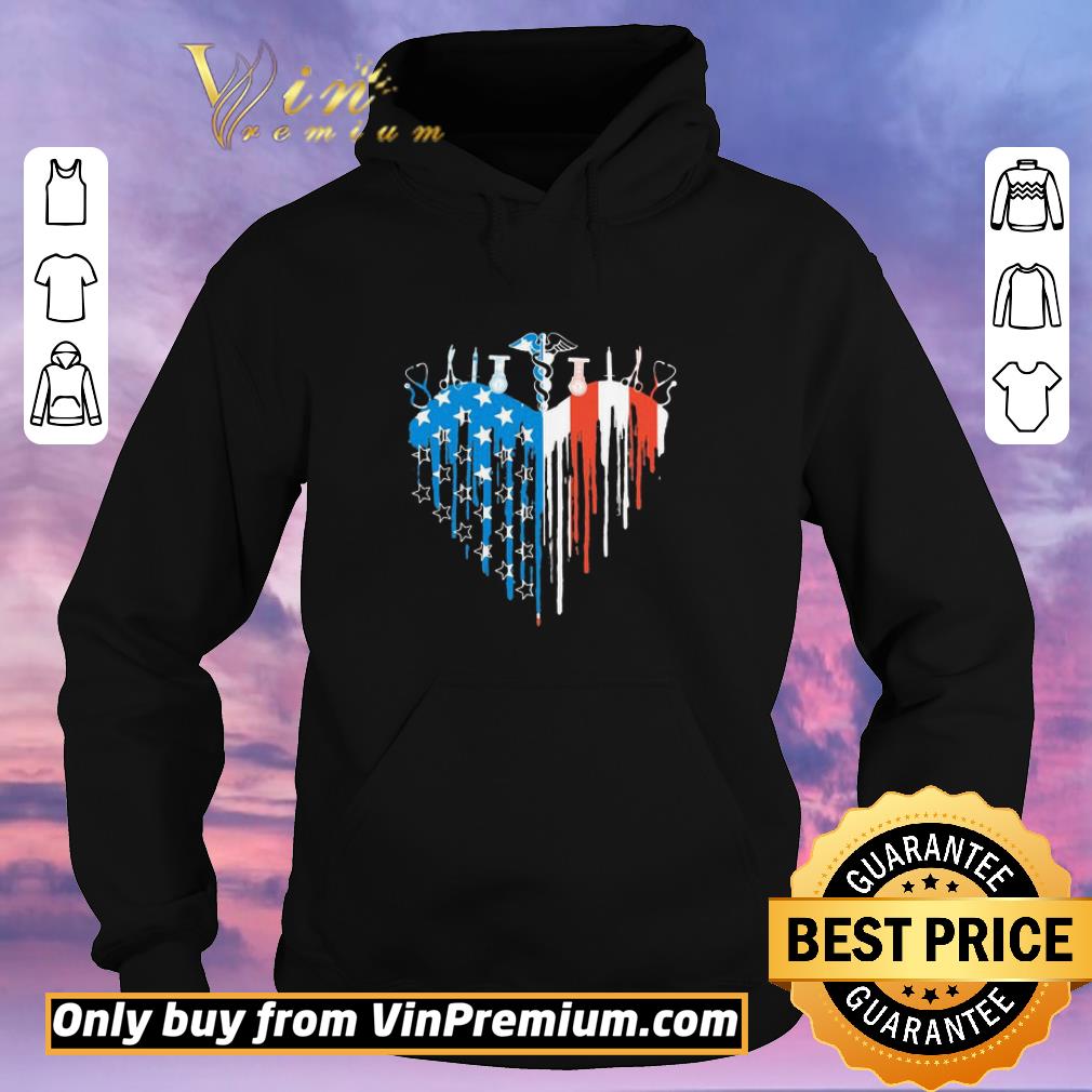 5b834181 original nurse heart american flag shirt sweater 4 - Original Nurse heart American Flag shirt sweater