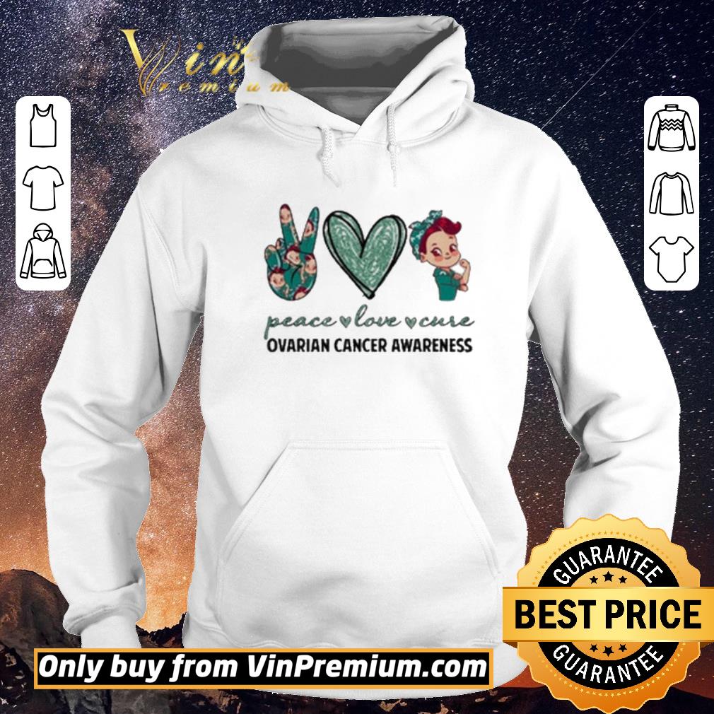 5bd150b3 top peace love cure ovarian cancer awareness diamond shirt sweater 4 - Top Peace Love Cure ovarian cancer awareness diamond shirt sweater