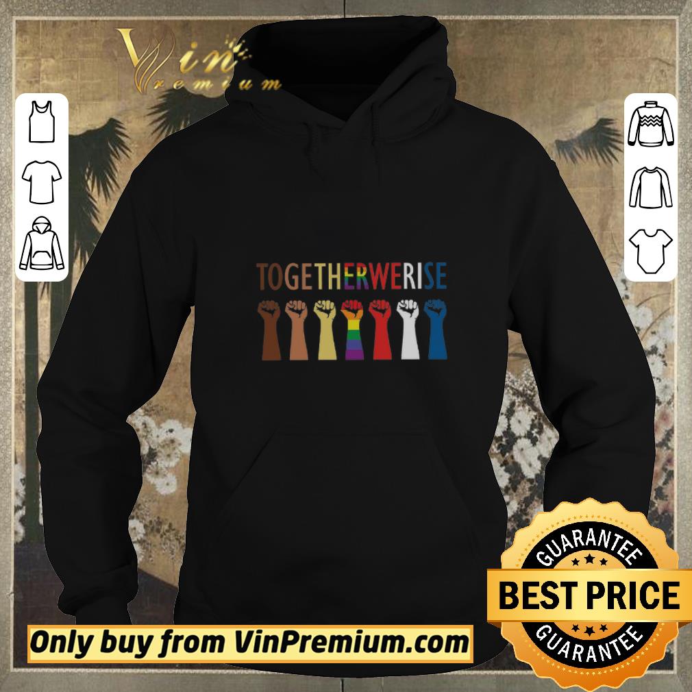 Nice Lgbt Hand Together We Rise shirt sweater 5d11d436 nice lgbt hand together we rise shirt sweater 4 - Nice Lgbt Hand Together We Rise shirt sweater