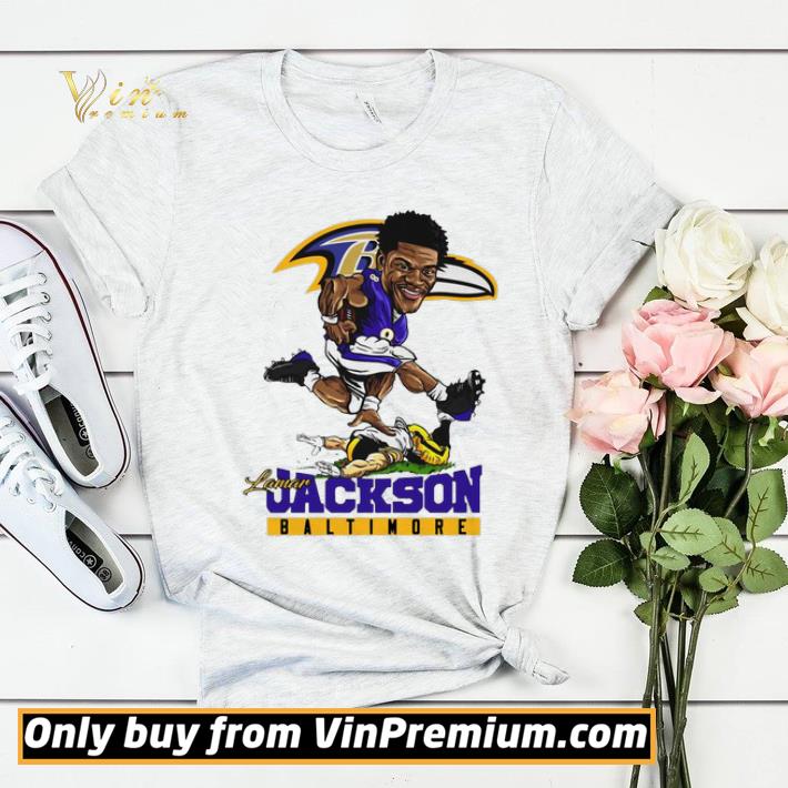 5eb0efae jumping lamar jackson baltimore ravens shirt 4 - Jumping Lamar Jackson Baltimore Ravens shirt